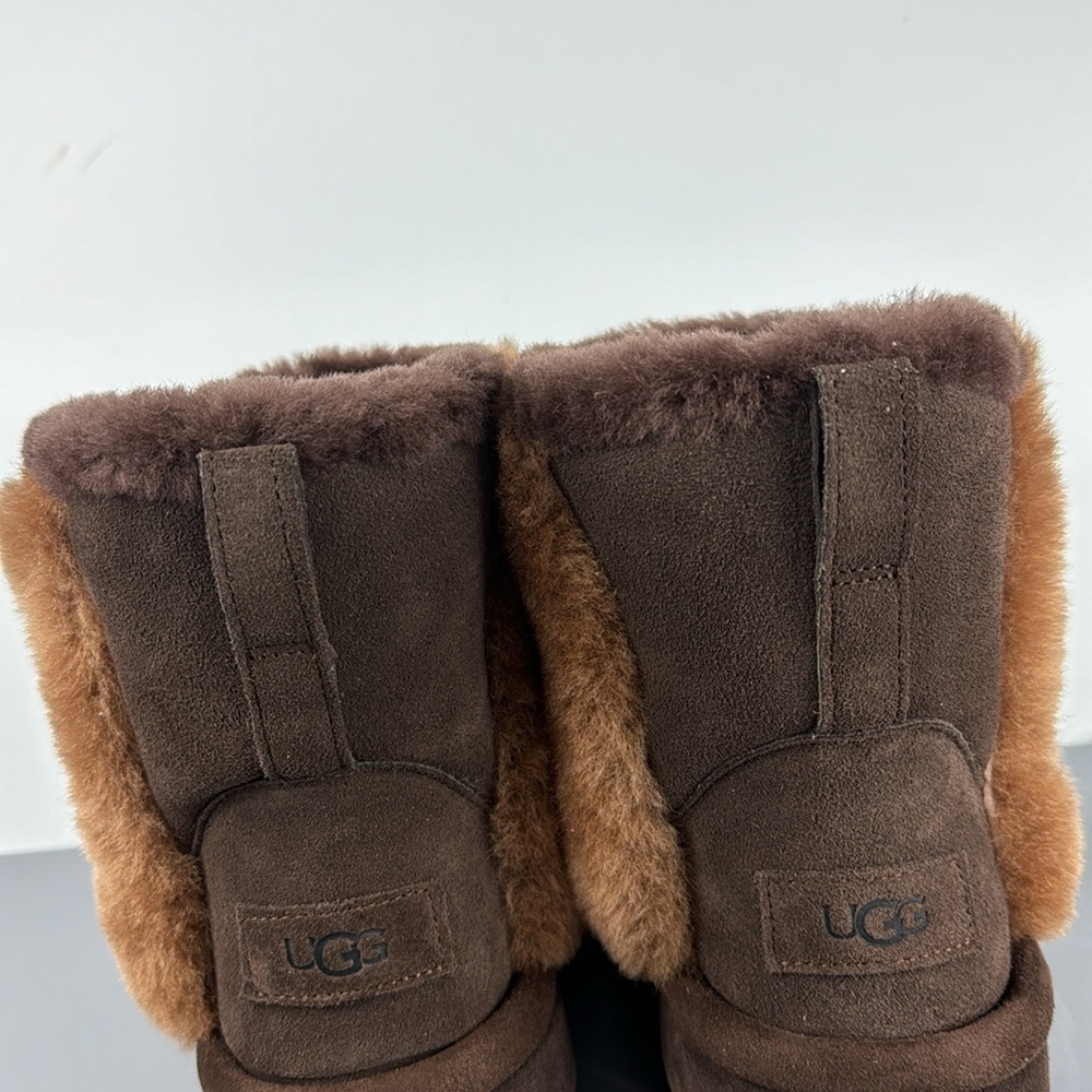 UGG Brown and Tan Winter Boots - Picture 8 of 10